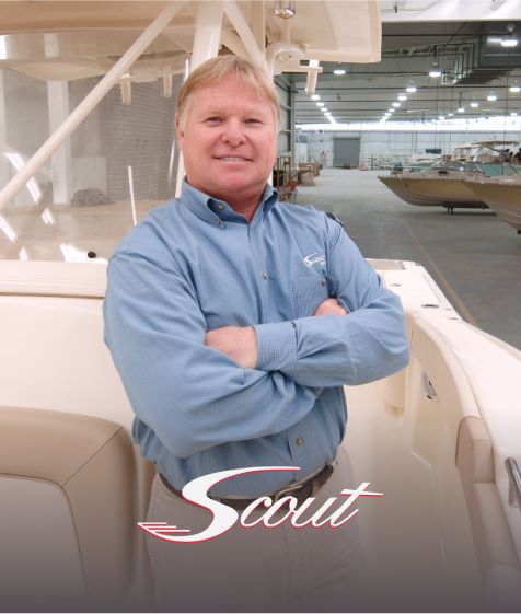 Steve Potts Creator of Scout Boats